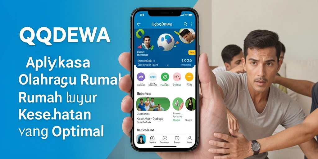 Antarmuka pengguna intuitif dengan berbagai pilihan olahraga rumah.