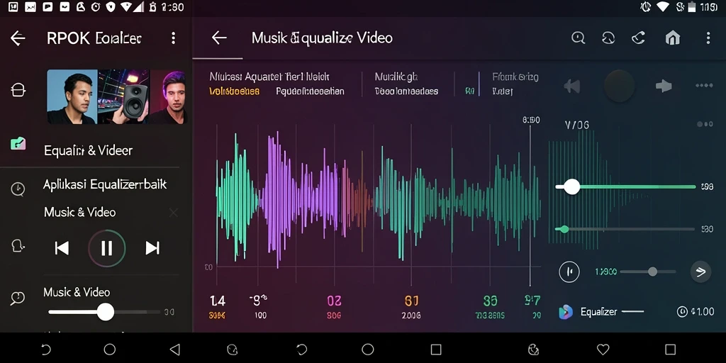 Antarmuka RPOK dengan fitur Equalizer yang canggih.